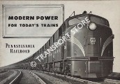 Modern Power for Today's Trains by Pennsylvania Railroad